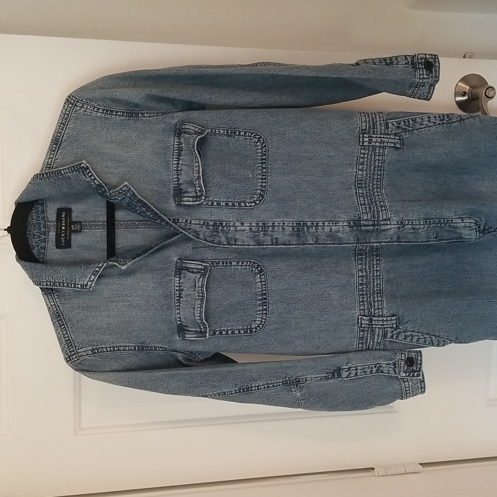 Lucky Brand Blue Jean Jumpsuit
